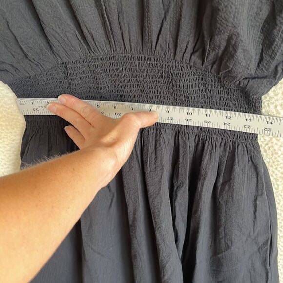 Madewell Black Midi Dress - Picture 7 of 8